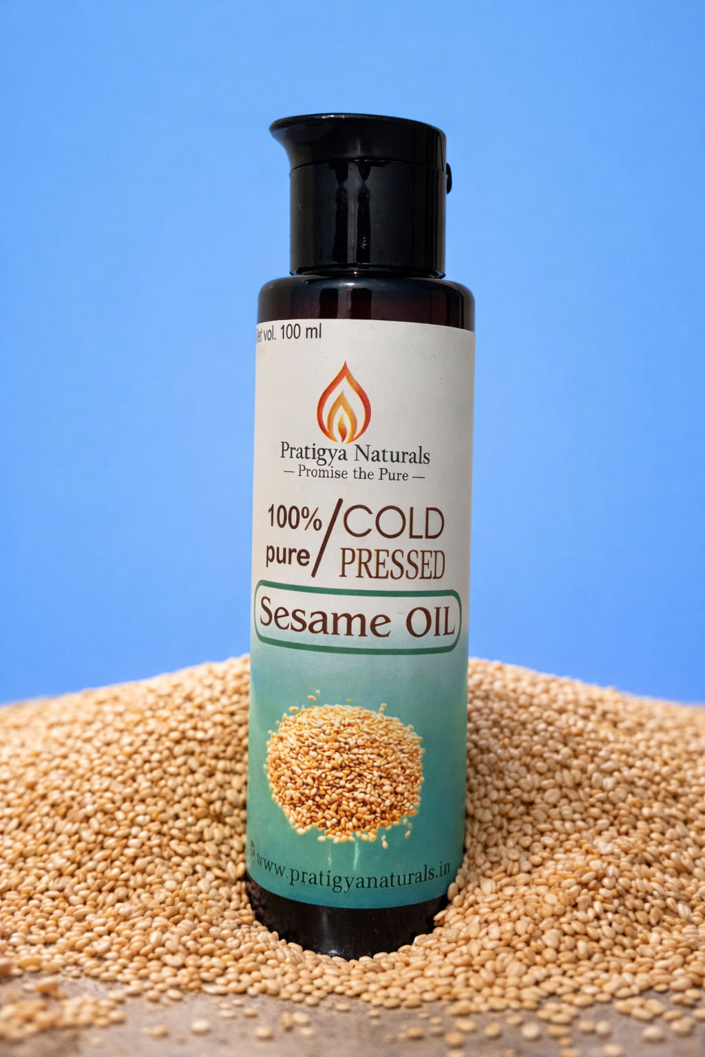 Pure Cold Pressed Sesame Oil 100ml